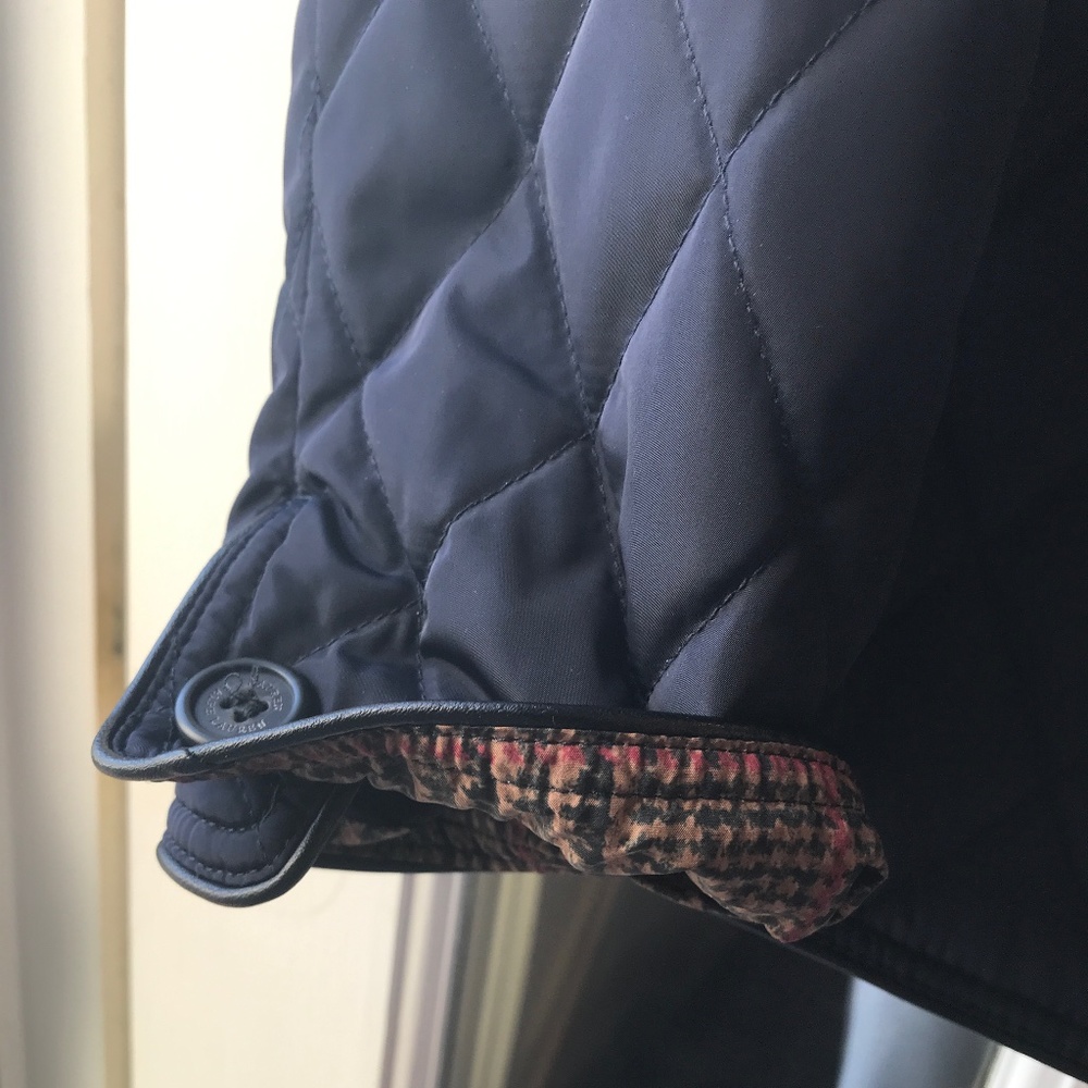 NAVY BLUE RALPH LAUREN QUILTED JACKET - Picture 5 of 6